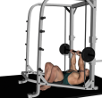 Barbell Press - Smith Machine Floor
